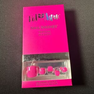 Red Aspen Pedicure Dashes - Helen Picks Peonies - NIB
